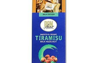 Bon Amour By Sapphire – Tiramisu Hazelnut Milk Chocolate I Extra Smooth & Creamy Chocolates With Nuts I Crunchy Hazelnut Covered With Milk Choco, 80Gm | Nutritious And Nutty Crunch