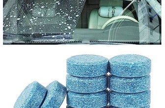 HSR Car Accessories in 10 PCs Car Wiper Detergent Effervescent Tablets Washer Auto Windshield Cleaner Glass Wash Cleaning Tablets