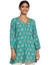 Global Desi Women’S Regular Fit Shirt (Fw20Gm118Turyaquaxs_Aqua X-Small)