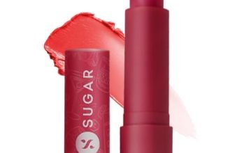 Sugar Cosmetics Tipsy Lips Moisturizing Balm, 1 Count, Red | 10Gm
