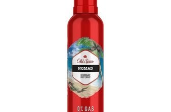 Old Spice Nomad No Gas 24 Hour Long Lasting Freshness Deodorant Perfume Body Spray For Men, 140Ml