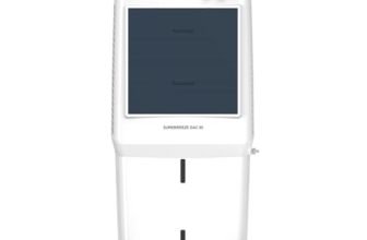 Crompton Surebreeze Desert Air Cooler-95L; Auto Fill, 4-Way Air Deflection And High Density Honeycomb Pads.