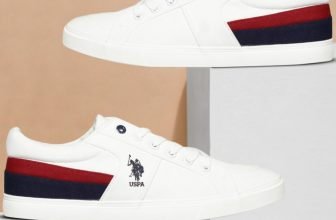 U.S. Polo Assn. Sneakers For Men(White , 7)