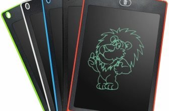 Bromind Portable Lcd Writing Board Slate Drawing Record Notes Digital Notepad With Pen Handwriting Pad Paperless Graphic Tablet For Kids At Home School, Writing Pads, Writing Tablet(Multicolor)