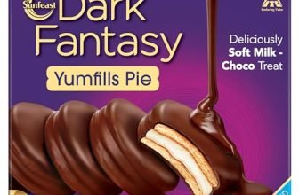 Sunfeast Dark Fantasy Yumfills, 242G/253G, Rich Chocolate Pie Cake