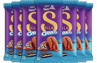 Cadbury Dairy Milk Silk Oreo Chocolate Bar, 60 grams (Pack of 7).