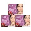 Vlcc Skin Whitening Facial Kit – 25G X 3 (75G) (Pack Of 3) | Pore Minimizing, Exfoliating And Brightening Skin | Helps Brighten Skin Tone | Even Complexion With Comfrey & Turmeric.