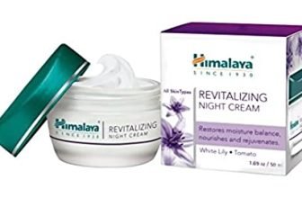 Himalaya Revitalizing Night Cream With White Lily | Renews, Repairs & Hydrates Skin Overnight | Rich In Aha & Anti-Oxidants | Derma-Tested | Paraben Free | Suitable For Dry To Combination Skin| 50G