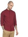 Ruggers Men’s Regular Shirts (RGMESHT20688R04_Red L)