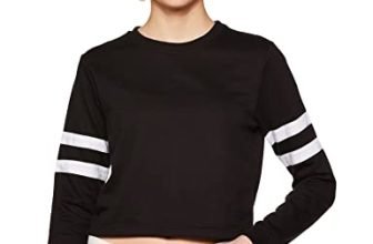 Newport Women’S Polyester Crew Neck Sweatshirt (Npwwpss20001Z01_Black’ _L)