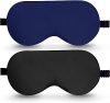 Episkey 100% Cotton Sleep Mask | Light Blocking Sleep Eye Mask, Comfortable & Soft, Night Eye Mask for Travel | 100% Blackout (NB-HLK)