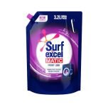 Surf Excel Matic Front Load Liquid Detergent 3.2 L Refill, Designed for Tough Stain Removal on Laundry in Washing Machines – Mega Pack