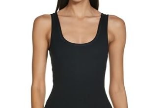 Fruit Of The Loom Women’S Plain/Solid Thermal Top (Ftk02-A1S1_Black_M)
