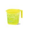Nayasa Square Ring Funk Mug , 1.5 Liter | Mug For Bathroom | Unbreakable Material | Green
