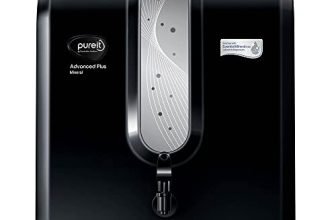 Hul Pureit Advanced Plus 5 L Ro + Uv + Minerals Water Purifier With Minerals (Black)