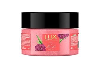 Lux Rose & Aloe Vera Body Scrub, 300Gm