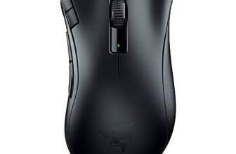 Razer Bluetooth Deathadder V2 X Hyper Speed: Award-Winning Ergonomic Design With 16000 Dpi – Ultra-Fast Hyper Speed Wireless Ergonomic Gaming Mouse – 235Hr Battery Life – Rz01-04130100-R3A1, Black
