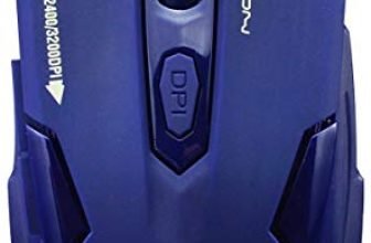 Dragonwar Red Gear Emera Ele-G11 3200 Dpi Usb Gaming Mouse (Dark Blue)