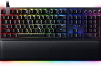 Razer Huntsman V2 – Optical Gaming Keyboard (Clicky Purple Switch) – Us Layout – Frml Packaging, Wired
