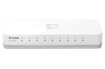 D-Link Des-1008C 8-Port 10/100 Mbps Unmanaged Switch ( White )