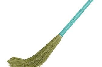 Spotzero By Milton Gajraj Broom | Dry Use | Study And Durable Handle | Color Green