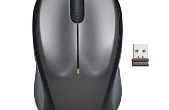 Logitech M235 Wireless Mouse, 1000 Dpi Optical Tracking, 12 Month Life Battery, Compatible With Windows, Mac, Chromebook/Pc/Laptop – Grey