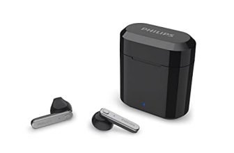 Philips Audio Tws Tat3225 True Wireless Earbuds With 24 Hr Playtime (6+18), Ipx4, Bluetooth 5.2, 13 Mm Drivers, Voice Assistant (Black)