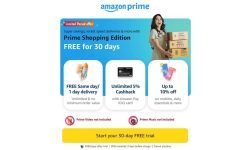 Limited Time Offer : Free 1 Month Amazon Prime Membership. 🔥🔥Link : Pay ₹2 Using UPI Or Selected Bank Cards (You Can Cancel Anytime).