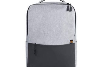 Mi Business Casual 21L Water Resistant Laptop Backpack (Light Grey)