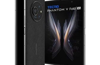 Tecno Phantom V Fold 5G Black (12Gb Ram,256Gb Storage) | The First Full Size Fold | Ltpo Amoled Display | 4Nm D9000+ Fast Processor