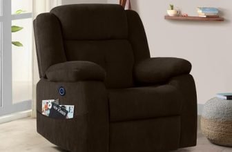Sleepyhead Rx7 – Single Seater Fabric Motorized Recliner (Egyptian Brown)