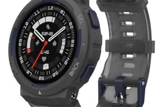 Amazfit Active Edge 46Mm Smart Watch With Stylish Rugged Sport & Fitness Design, Gps, Ai Health Coach For Gym, Outdoor, Workouts & Exercise, 16 Days Battery, 10 Atm Water Resistant (Midnight Pulse)