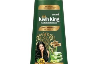 Kesh King Ayurvedic Anti Hairfall Shampoo Reduces Hairfall, 21 Natural Ingredients With The Goodness Of Aloe Vera, Bhringraja And Amla For Silky, Shiney, Smooth Hair, 1000Ml