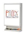 PAffy New Look Bathroom Cabinet with Mirror – White