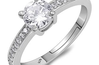 Pissara Splendid 925 Sterling Silver Valentine Day Gift Cubic Zirconia Finger Ring For Women And Girls|With Authenticity Certificate, 925 Stamp & 6 Months Warranty (Lr104650)
