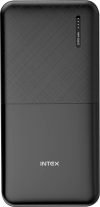 Intex 20000 mAh 12 W Power Bank(Coal Black, Lithium Polymer, Fast Charging for Mobile)