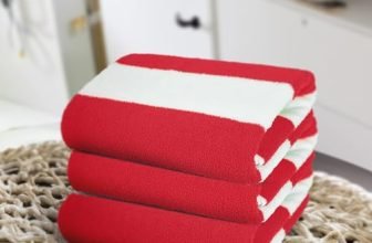 Status Contract Bath Towels |(120 X 60 Cm) Coral Fleece Quick Dry Towel| Super Absorbent & Soft| Luxury Bath Towels With Hook | Microfiber Hair Towel For Men & Women |(Red) (Set Of 3)