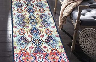 Status Contract Rugs For Living Room |(22″X55″) 3D Printed Carpet For Living Room Deco|Anti Skid Backing Home Essentials|Aesthetic Vintage Decor Carpet Bedroom|Boho Rugs For Living Room (Multicolour)