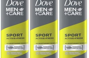 Dove Men+Care Sport Active + Fresh Dry Spray Antiperspirant Deodorant (Pack Of 3) Deodorant Spray  –  For Men(750 Ml, Pack Of 3)