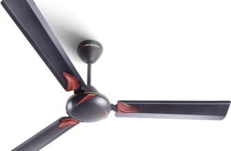 Longway Creta P1 1200 Mm Ultra High Speed 3 Blade Ceiling Fan(Smoked Brown, Pack Of 1)