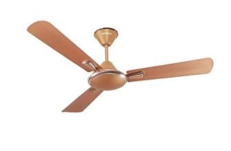 Havells 1200Mm Festiva Es Ceiling Fan | Premium Finish, Decorative Fan, Elegant Looks, High Air Delivery, Energy Saving, 100% Pure Copper Motor | 2 Year Warranty | (Pack Of 1, Pearl Copper)