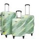 Vip Hard Body Polycarbonate Unbreakable 360 Rotation 4 Wheels New Printed Aristocrat Radiant Hard Body Luggage (Green, 56Cm+67Cm+78Cm) Set Of 3
