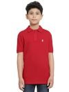Red Tape Boys Red Solid T-Shirt_Bht0048-M