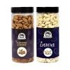 Wonderland Foods California Almonds (Np) & Cashews W320 (Mangalore Quality) | 1Kg (500G X 2) Delicious & Nutritious