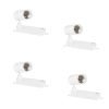 Philips 10-Watt Ceiling Spot White Track Light | Indoor Ceiling Focus Light With Flexible Rotatable Head For Kitchen, Living Room & Display Shops | Natural White, Pack Of 4