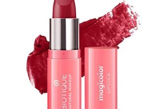 Biotique Natural Makeup Magicolor Lipstick, Fire Me Up