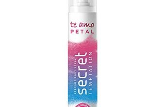 Secret Temptation Te Amo Petal No Gas Deodorant Spray For Women, Long Lasting Perfume Body Spray, 120Ml