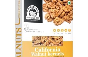 Wonderland Foods Dry Fruits | California Walnut Kernels (Akhrot Giri) | 200G Box