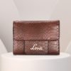 LAVIE Women Casual Brown Artificial Leather Wallet(8 Card Slots)