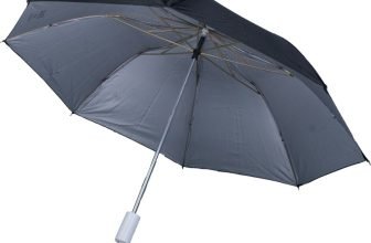 ASHOKA 2 fold Manual Open Polyester Men/Women UV Protection Monsoon/Rainy& Sun Umbrella Umbrella(Black)